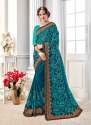 Georgette Catalog Saree thumb 2