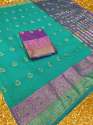 Jacquard Weaving Cotton Silk Saree PTK-549 thumb 4