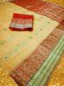 Jacquard Weaving Cotton Silk Saree PTK-549 thumb 5