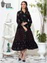 Party Wear Long Gown Kurti thumb 1