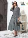 Party Wear Long Gown Kurti thumb 8