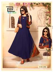 Party Wear Long Kurti with Separate Jacket 
