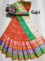 Pure Cotton Silk Saree With Contrast Pallu  thumb 3