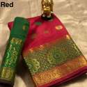 Pure Silk Cotton Saree With Contrast Pallu thumb 6