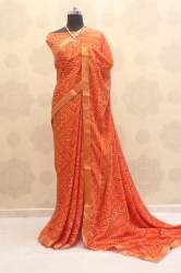Pure tadki silk saree with