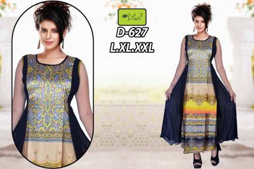 Designer Anarkali Printed kurti