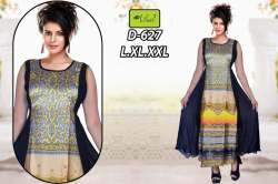 Designer Anarkali Printed kurti