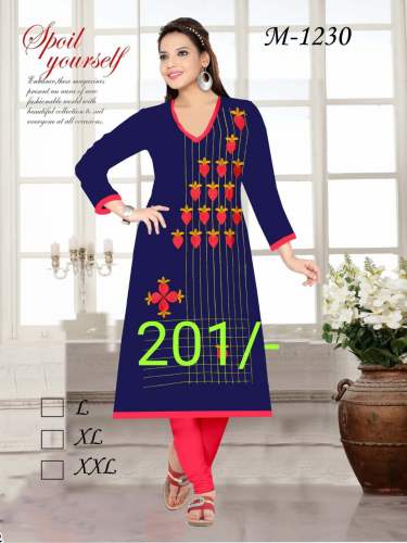 Designer Blue Kurti