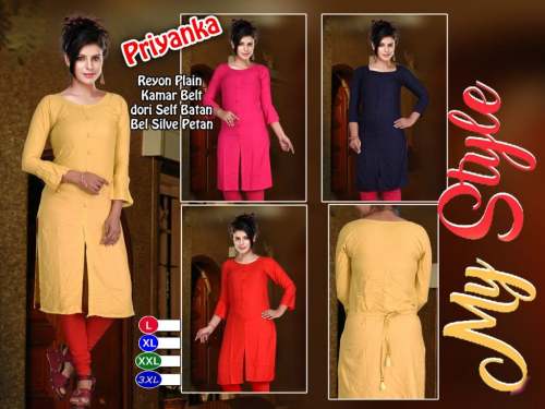 Designer Front Slit Kurti