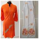 party-wear-orange-color-palazzo-kurti
