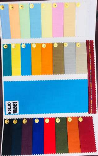 Belgium cotton shirting fabric