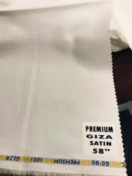 giza satin shirting fabric