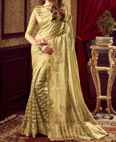 Cotton silk saree