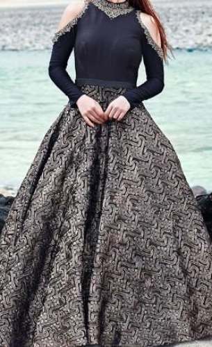 trendy sleeve gown