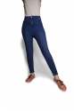 WOMEN DARK BLUE HIGH WAIST STRETCHABLE JEANS thumb 2