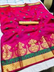 Pure Cotton Silk Saree-2