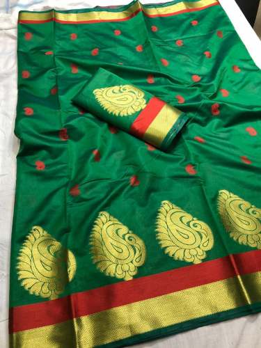 Pure cotton silk saree by NLKVAD Enterprise