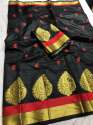 Pure cotton silk saree thumb 2