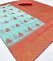 Pure linen Saree - Kanvas Linen thumb 9