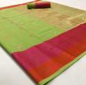 Pure linen silk saree - Kalasiya Silk thumb 1
