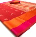 Pure linen silk saree - Kalasiya Silk thumb 3