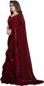 Fancy Desiner Plain Ruffle saree thumb 1