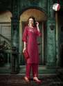 SILK KURTI WITH PALAZZO  thumb 2