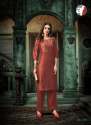 SILK KURTI WITH PALAZZO  thumb 4