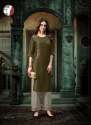 SILK KURTI WITH PALAZZO  thumb 5