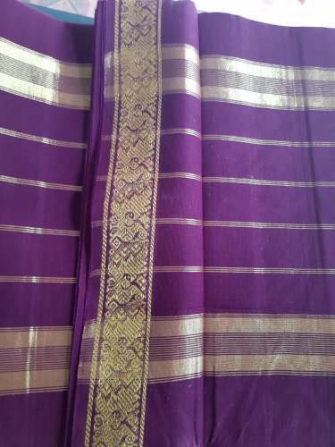 Designer Pure Cotton Handmade Saree