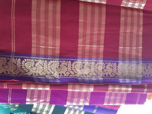 Fancy Pure Cotton Handloom Saree