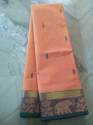 Fancy Pure Cotton handmade Saree thumb 5