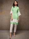 Heavy cotton fancy kurti thumb 3