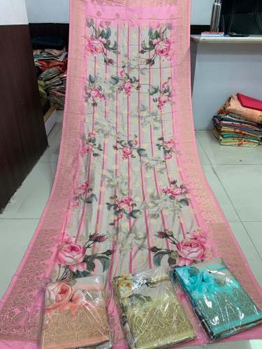 Digital Printed Job work on Dupatta