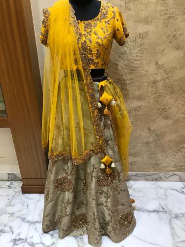 Dupian Silk Lehenga by VP Creation