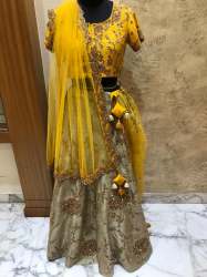 Dupian Silk Lehenga