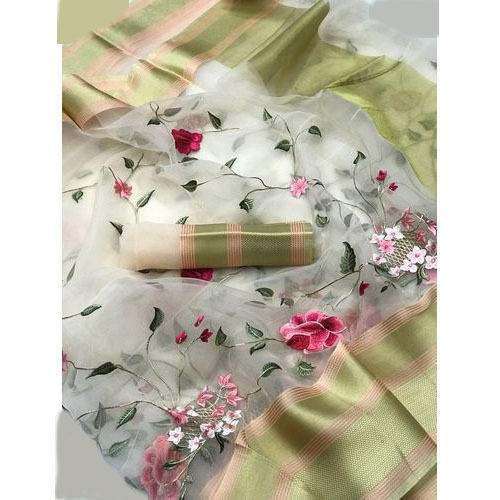 Designer fancy Silk Party wear Saree by NAZ Creation