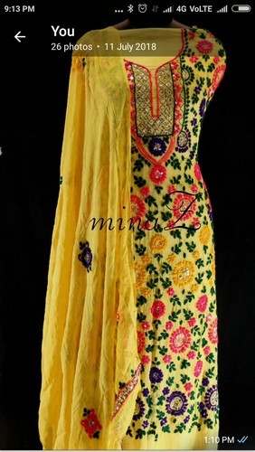 Unstitched Dress material  by NAZ Creation