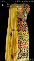 Unstitched Dress material 