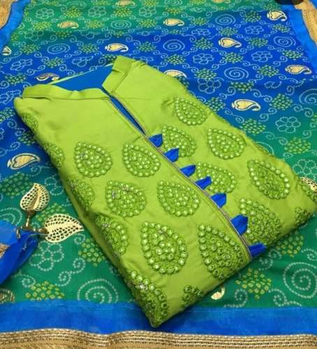 Designer dress material