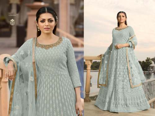 heavy anarkali suits by Precious Fab