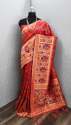 Rich pallu banarsi silk saree thumb 3