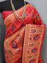 Rich pallu banarsi silk saree thumb 6