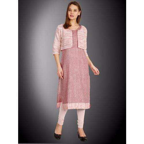 Trendy New Arrival Jacket Style Casual Kurti