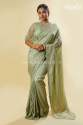 Pastel Green Saree thumb 1