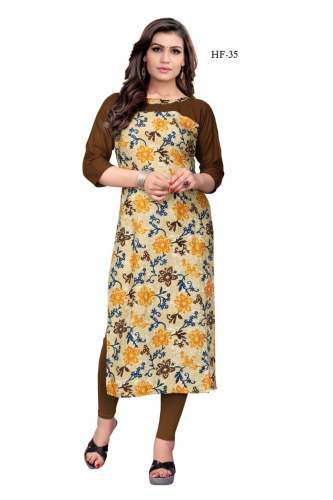 Rayon Stright Kurtis by River Valley