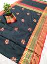 Silk Cotton Saree D. No=12 thumb 3