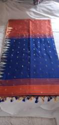 printed tant saree