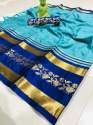 COTTON SILK SAREE (CHIDIYA) thumb 8