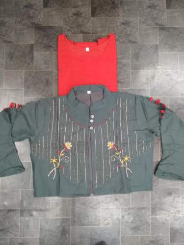 cotton koti with kurti